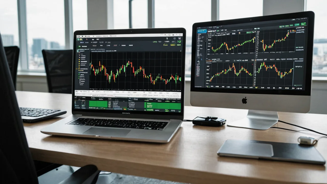 Quotex Estrategia EMA 9/21: Cruce de Medias Móviles
